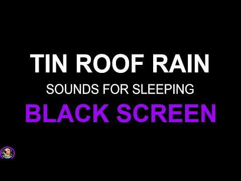 Rain On Tin Roof, Heavy Rain No Thunder, Soothing Relaxation, White Noise, Rain Sounds For Sleeping