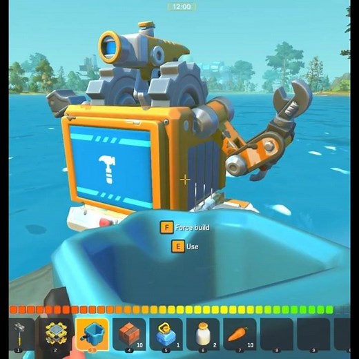 Short# Scrap Mechanic - Crafting water early game. #gaming #scrapmechanic