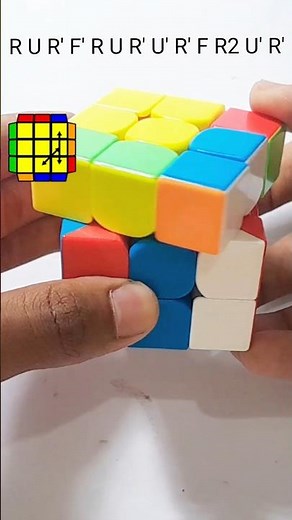 J perm algorithm on 3*3 Rubik's cube. #cubeconversation #rubikscube #viralvideo #viralvideo2025