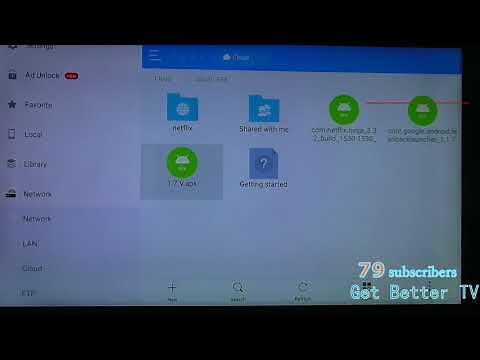 how to install APKs on Foxtel now box
