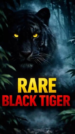 Rare Black Tiger Sighting Sparks JUNGLE MYSTERY in Similipal Forest