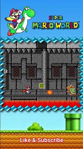 Can You Survive This Impossible Mario Boss? 🤯 #shorts #mario #supermario #retrogaming #gaming