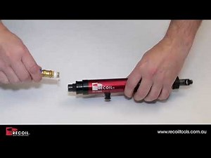 Pneumatic Driver for Insert install - RECOIL® Insert Installation Tools