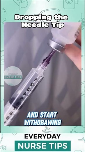 Stop Drawing Air! ❌ Proper Vial Withdrawal Hack 💉