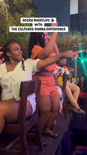Accra after dark is more than parties — it’s culture, energy, and unforgettable moments. Let The Cultured Ghana Experience show you how locals really vibe. #realexperience #NightlifeExperience #ghanaculture #accra #travelghana #visitghana #capecoastghana #nightlife #kumasi #localexplore #NightlifeFun #GhanaNews | Cultured Ghana