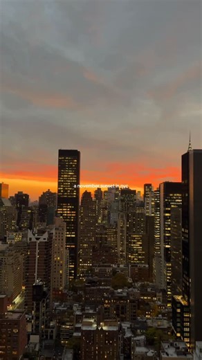 Grace | the prettiest sunset ever 🥹🌆 #nyc | Instagram