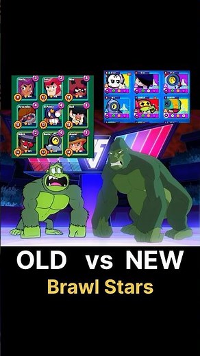 Old vs New #brawlstars