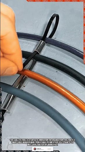 Cable Tie Tools: Smart Cable Manager #tool #tools #innovation