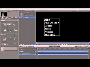 Motion5 [ テキスト 基本編 #02 サイズ＆行間＆文字間隔＆カーニング＆ベースライン ]
