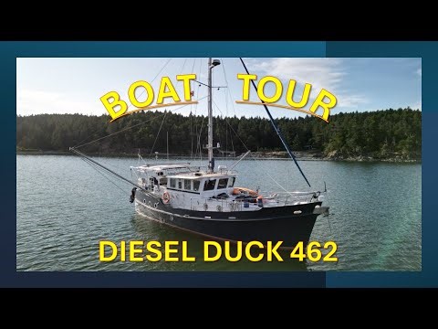 Diesel Duck 462 Boat Tour Ep. 10