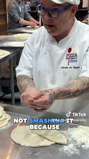 Stretching Neapolitan Pizza Dough: Slap Technique Tutorial
