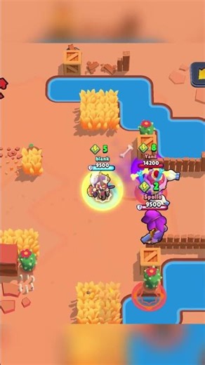 Shelly almost got me😭#like#brawlstars#subscribe#supercell#gaming#comment#fypviralシ#shorts#phonk