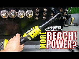 LONGER & MORE POWER - RYOBI PBLRC25 Extended Reach Ratchet Review