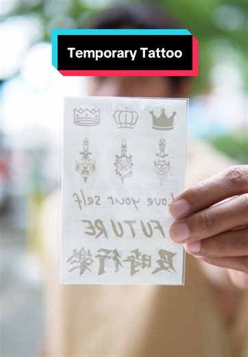 Temporary Tattoo na Astig! Tumatagal ng 1-2 Linggo