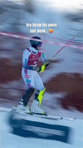 In slalom ANYTHING can happen 🤯