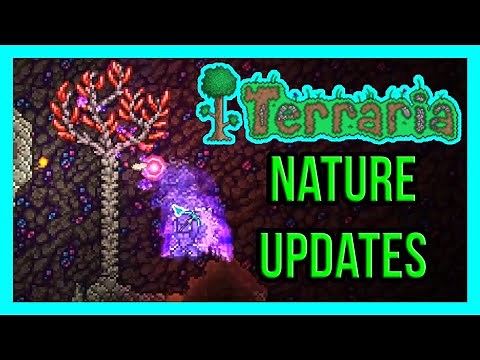 Terraria 1.4 - Bamboo, Gemtrees, Lilypads etc. | Nature Updates Showcase