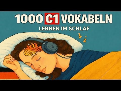 Deutsch C1 Vokabeln: 1000 Wörter im Schlaf lernen (Fortgeschrittene)