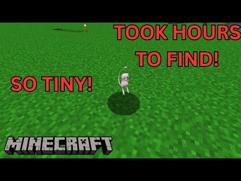 I FOUND THE CUTEST CREATURE IN MINECRAFT AFTER WAITING FOR HOURS!