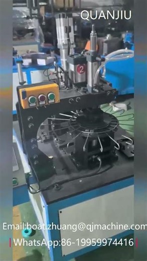 Customized Disc Type Wire Hanger Hook Bending Machine