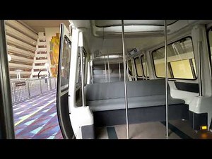 Walt Disney World Resort Monorail Magic Kingdom to TTC Full Ride HD POV June 2022 Orlando Florida