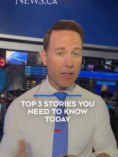 CTV News Channel anchor, Todd Vanderheyden breaks down three breaking news stories we are following today. #canada #archive #news