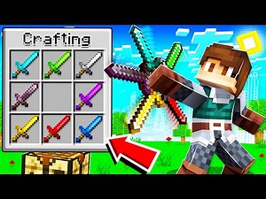 Minecraft, but you can COMBINE EVERY SWORD!