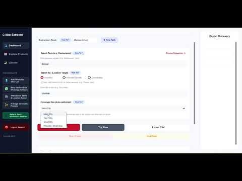 Watch Tutorial, How Google Data Extractor Work