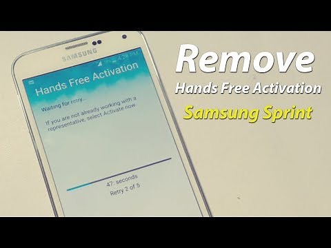 Samsung Sprint Hands free Activation Solution