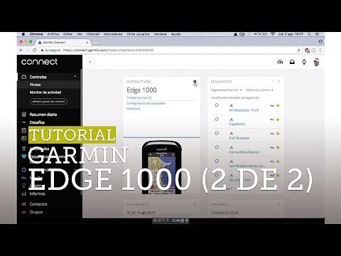 TUTORIAL GARMIN EDGE 1000 (PARTE 2 DE 2)