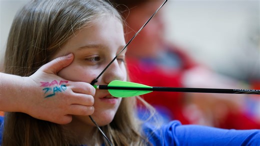 Students take aim at Springfield district's first archery tournament