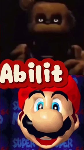 ￼ golden Freddy versus Mario ￼