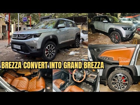 Brezza 2025 Facelift Convert Into Grand Brezza 😎 Brezza 2025 Modified 👌