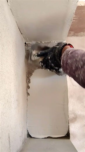 wall putty kaise karen #shortvideo #art #wall #painting #satisfying