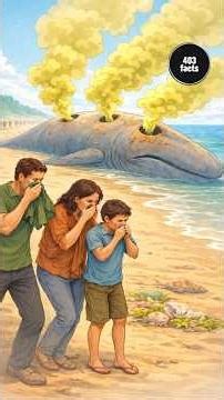 చనిపోయిన Whale ఎందుకు ప్రమాదకరం?🐋⚠️ #facts #403facts#deadwhale#trendingshorts #viralshorts