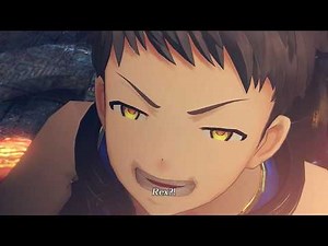 Pyra give half of her life force to Rex . Xenoblade Chronicles 2 .