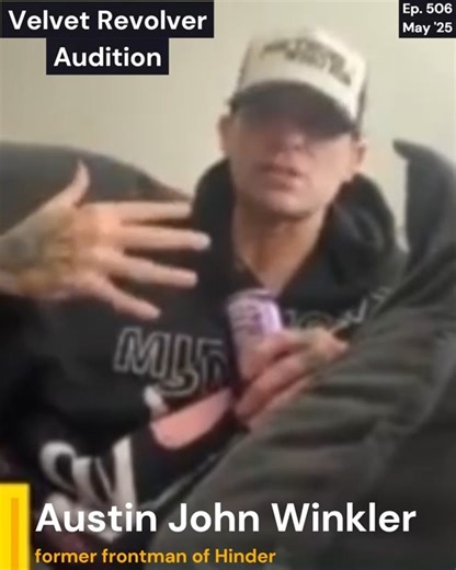 Best of 2025: Austin John Winkler, former frontman of Hinder, told us he once auditioned to be the new lead singer of Velvet Revolver. | Appetite For Distortion with Brando