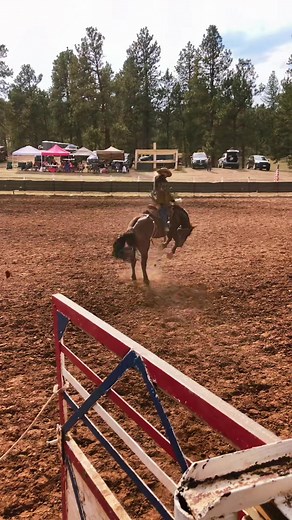 Exciting Ranch Bronc Riding in Lame Deer, MT