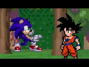 Goku vs Sonic - Sprite Animation