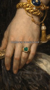 It’s not just a ring, it’s a little piece of history…. For sale: a Victorian era antique emerald and diamond ring, featuring an incredibly vibrant Colombian emerald surrounded by a halo of rose cut diamonds, set in yellow gold with intricate floral hand engraving down each shoulder. This ring is a true heirloom; inside in engraved with 3 initials with corresponding dates for 1899, 1871 and 1900 - all must have meant something precious to the original owner, over 150 years ago. Ring details: The 