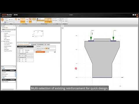 Structural design of a bridge pier cap (EN)