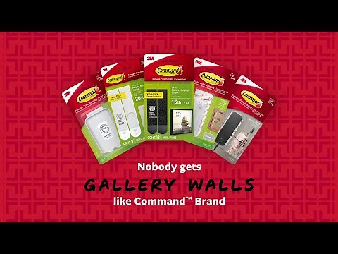 Your Space Transformed – Build Your Gallery Wall Using Command™ Picture Hangers