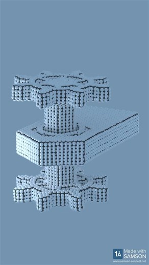 Simulating a diamond bearing at atomistic scale