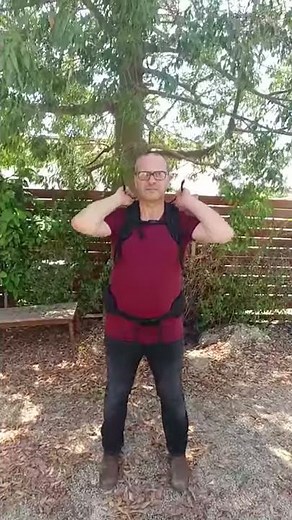 Bulletproof Backpack Converts to Bulletproof Vest Quick Release