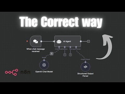 How to Use Structured Output Parser in n8n AI Agents - Complete Tutorial