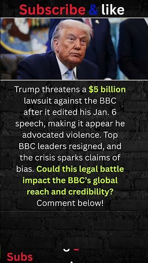 Is BBC’s Global Reach at Risk? #shorts #USA #NEWS