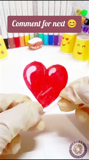 How to Make the Perfect DIY Glossy Heart Sticker! ❤️✨