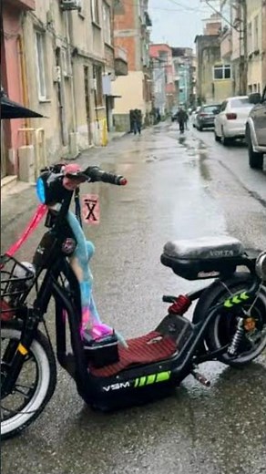 Volta vsm flat bike, rubber band electric volta, modified electric vsm volta..