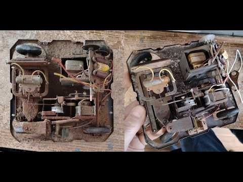 Cleaned and now testing the Radicon base motors and switches.