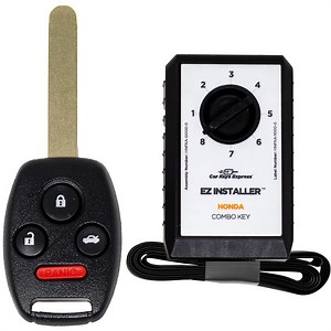 Car Keys Express Honda 4 Button Remote with Trunk Release and Programming Combo - Walmart.com