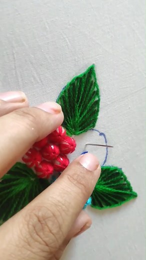 Simple 3D Flower Embroidery Tutorial #needlework #embroidery #design #new #handmade #floral #reelsfypシ2023 #video #fbyシviral #trending #stitch | Embroidery Skills ideas